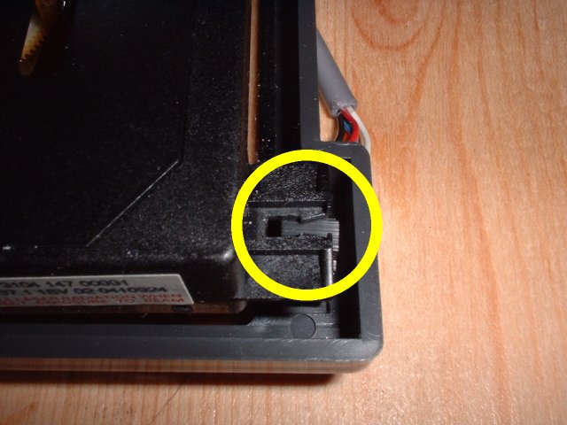 closeup of a suspension mount